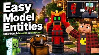 Easy Model Entities: Blockbench Models in Minecraft