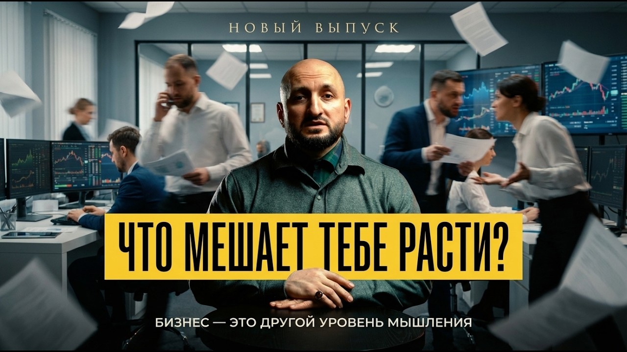 Главная ошибка предпринимателей, которые хотят расти.Почему бизнес упирается в потолок? [МОНОЛОГИЯ]