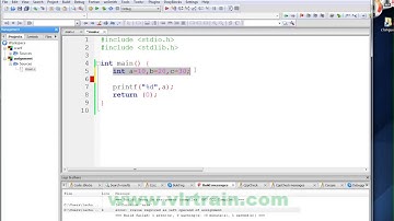 assignment operator In C language In ENglish-vlr training