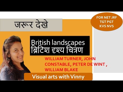 british landscape artist john constable , william turner, peter de wint full details
