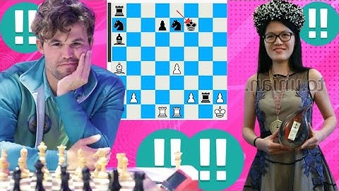 Magnus Carlsen vs Hou Yifan 23