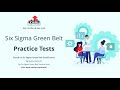 Six Sigma Green Belt Practice Questions