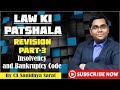 CA Final Law Revision for Nov 2020 Exams | Part- 3 | Revise IBC Code in 96 min  by CA Sanidhya Saraf