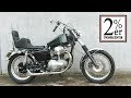 W650 Ｂ級チョッパーカスタム  2％ＥＲ 右側  №184 w400 w800 chopper bobber