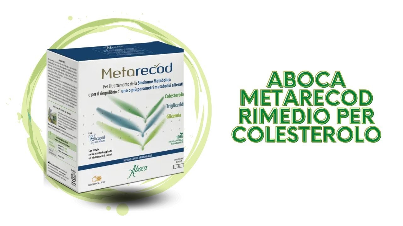 Aboca Metarecod Rimedio per colesterolo e trigliceridi