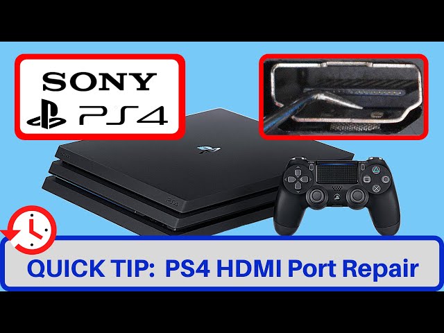 PS4 Playstation 4 Slim HDMI Port socket replacement repair PS4 Additional  Work No