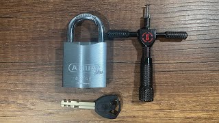 Any tips and tricks for opening this Abus 88/40 using Sparrow's DD