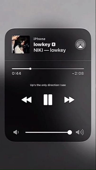 Niki - Lowkey #shorts #lowkey #lyrics
