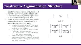 Intro To Debate Series Episode 05: Introduction to Argumentation