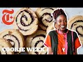 Swirly Hibiscus Shortbread Cookies | Yewande Komolafe | NYT Cooking