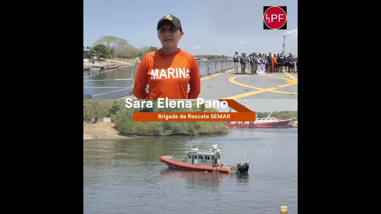 Demostración de Rescate de dos personas en peligro de ahogamiento.