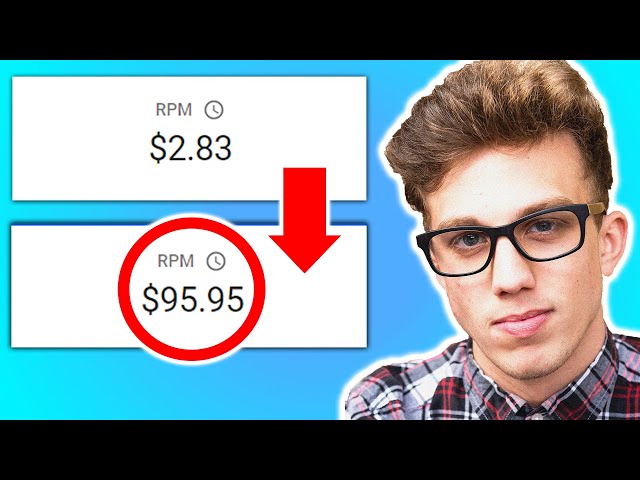 How To Increase your YouTube CPM & RPM REVENUE! ($79 CPMs) class=