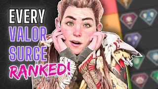 Which Valor Surge is the BEST in Horizon Forbidden West? (Ranked Tier List)