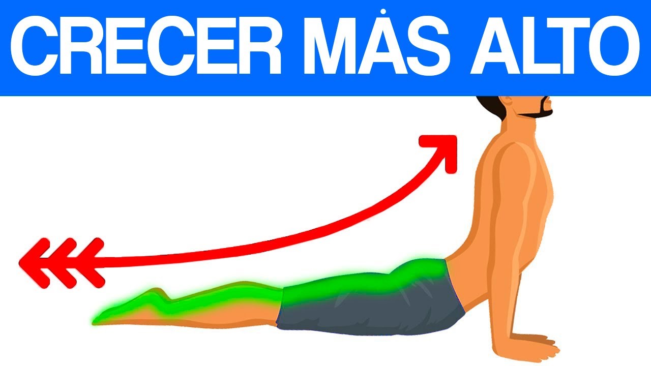 5 EJERCICIOS DE ESTIRAMIENTO PARA SER MAS ALTO RAPIDO l CRECER DE