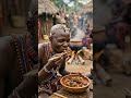 Primitive Cooking: Tribal Meat Feast You Must See 🔥 #triballife #tribalfeast #primitivecooking
