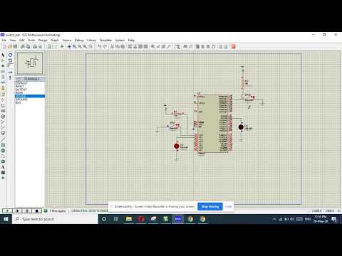 8051 assembly language program for switch interfacing, led blink with port zero