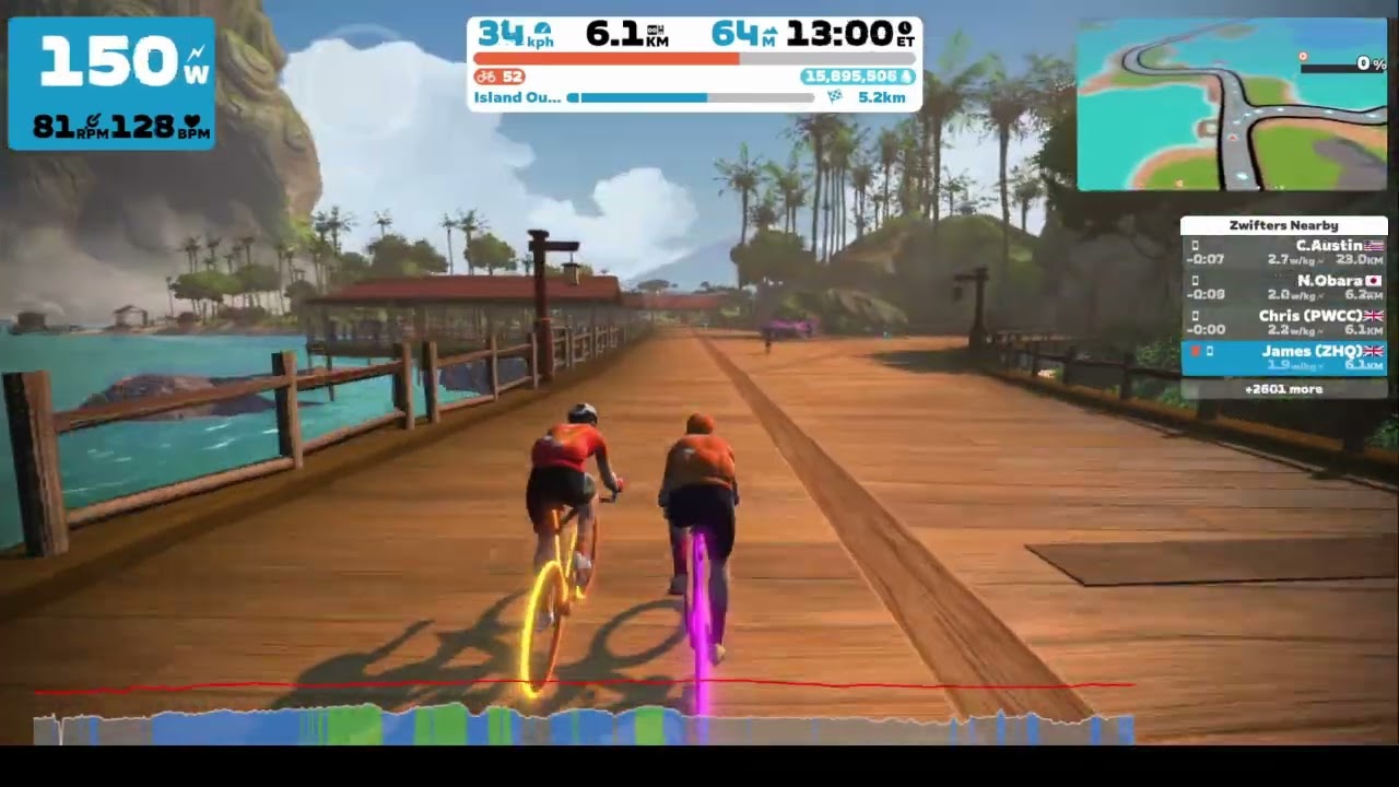Zwift - Urukazi - Island Outskirts