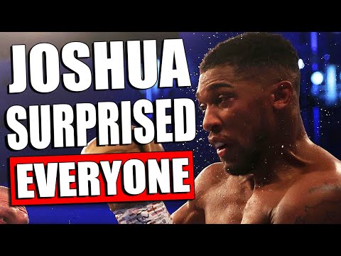 Anthony Joshua SURPRISED WITH AN EXCELLENT REMATCH WITH Alexander Usyk / Tyson Fury - Alexander Usyk