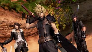 DISSIDIA FF NT OPEN β TEST JP PS4PRO:gmoyajp cloud vs the emperor cpu.