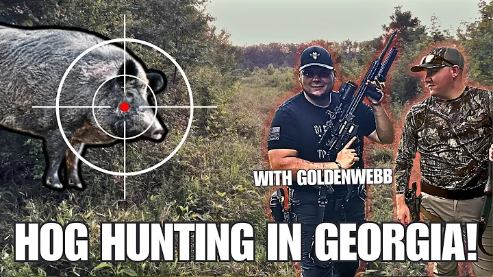 Hog Hunting In Georgia With The Boys (ft. GoldenWebb)