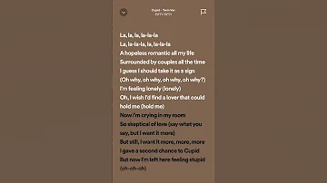 FIFTY FIFTY - Cupid (Twin Vers) #spotifylyrics #hits #tiktok #trending #lyrics #hopelessromantic