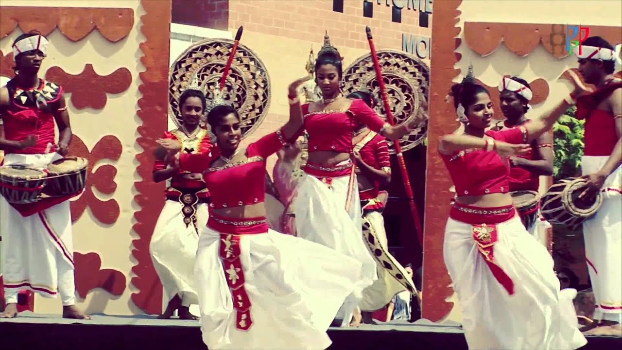 Цейлонский танец огня.