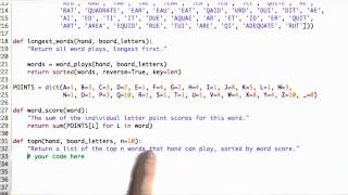 Top N Hands - Design of Computer Programs