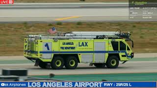 🔭 Live Watching Planes ✈️  At Los Angeles Airport (LAX) | Live ATC 📻