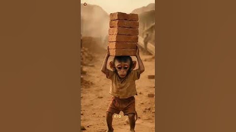 Poor Monkey 🐒 toPoor Monkey 🐒 to Millionaire 💰– #trending #youtubeshorts #nature #viral #ai #shorts 