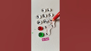 Vẽ một đường (nối số từ 1 đến 13) #drawing #line #maths #quiz #shorts