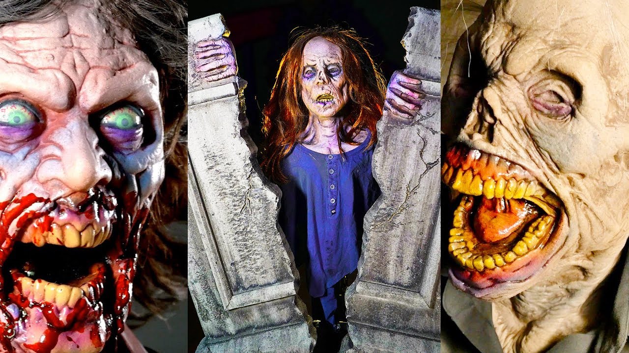 Zombie Halloween Animatronic & Prop | Distortions Zombies