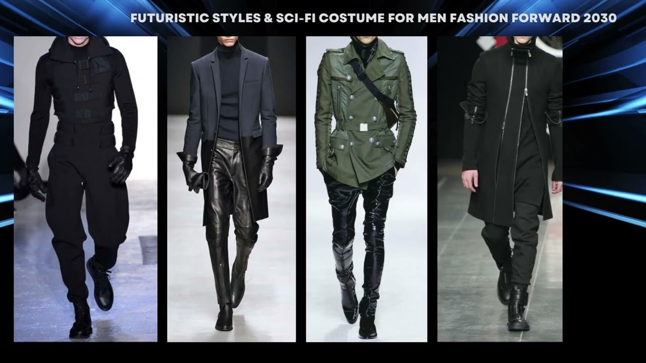 Futuristic styles & Sci-Fi Costume for men Fashion Forward 2030