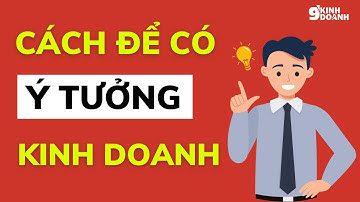 🌟 Làm Thế Nào Để Có Ý Tưởng Kinh Doanh Tốt Bí Mật Trong Video Này | 9PKD