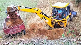 Full Bucket Loading | JCB Heavy Machine Action