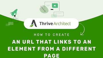 How to Create a URL That Links To a Specific Element from One Of Your Pages