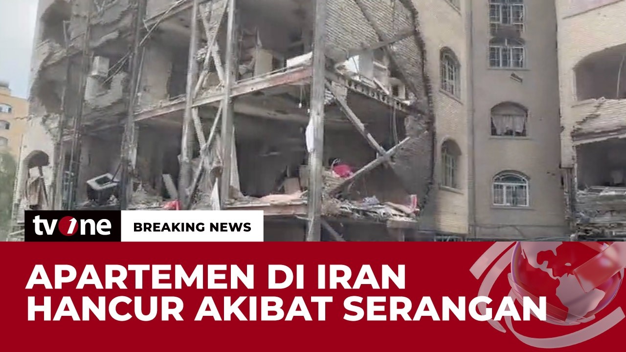 Sejumlah Gedung di Iran Hancur Lebur Akibat Serangan Dahsyat AS-Israel | Breaking News