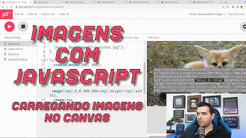 Imagens com JavaScript. Curso de JavaScript com P5.js. Parte 29.