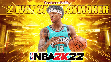 NBA 2K22 NEW 2 WAY SLASHING PLAYMAKER BUILD FOR DOMINATING CURRENT GEN! NBA 2K22 BEST BUILD!