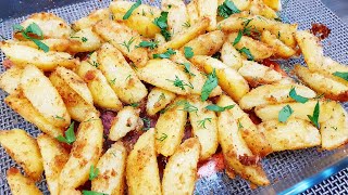 СЕКРЕТ хрустящей КАРТОШКИ! Ароматный и Хрустящий КАРТОФЕЛЬ в духовке. Просто и Вкусно | kitchenice