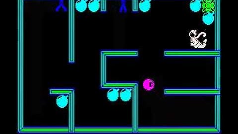 Bomber Bob in Pentagon Capers (ZX Spectrum)