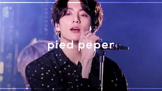 BTS pied piper - (slowed + reverb)