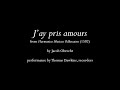 Capture de la vidéo Obrecht: "J'ay Pris Amours" (From Petrucci's Odhecaton)