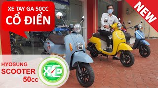XE & XE | So sánh xe Hyosung Scooter 50cc - Xe tay ga 50cc Hàn Quốc | HSV1 - HSV2 - HSV3