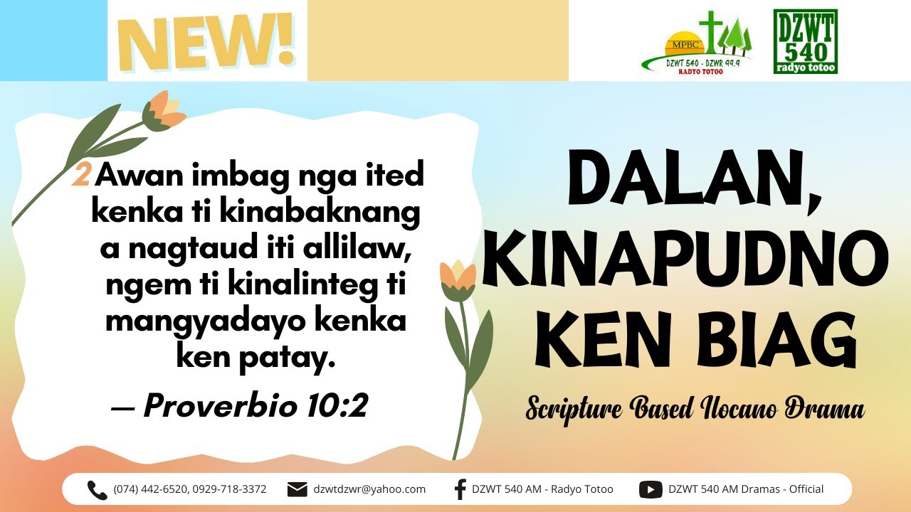 Dalan, Kinapudno ken Biag - June 11, 2025 #DZWTDramasOfficial