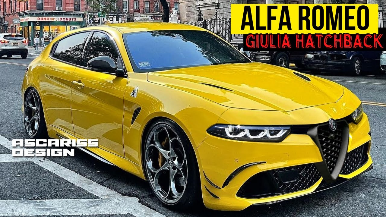 This Alfa Romeo Giulia Quadrifoglio Hatchback Is Stunning YouTube