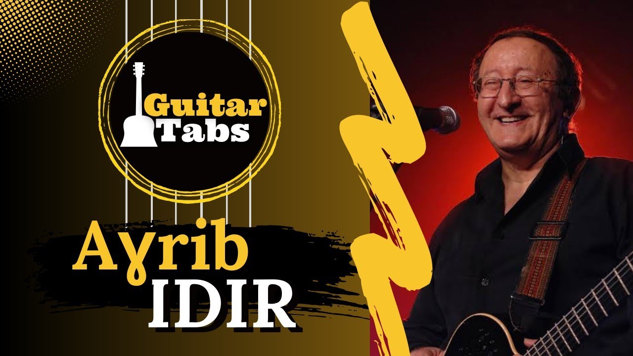 Aɣrib (Solo Guitare) Idir / Tablature Guitare Kabyle YouTube
