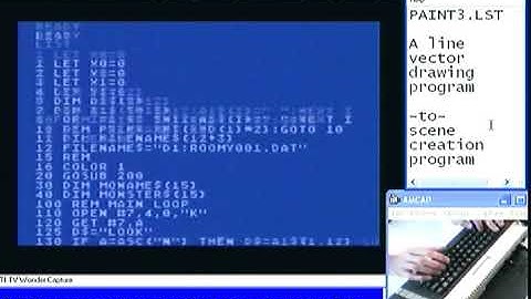 ATARI BASIC Game Programming - Scene Generator - Concept