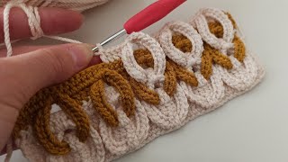 PERFECT 👌 wonderful new crochet bag, wallet, shawl, baby blanket knitting model
