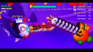 Fish.IO - A new battle!  PUMPKIN & BOSS Dracula - fishdom ocean. Casual - Gameplay screenshot 5