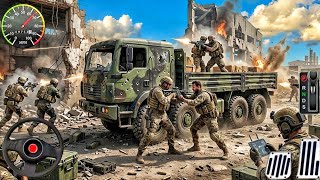 US Army Truck Simulator 3D - Real Army Truck Driver Cargo Games 2026 - Andriod Gameplay screenshot 5